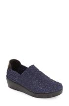 Women's Bernie Mev. 'cha Cha' Wedge Slip-on Us / 40eu - Blue