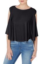 Women's Catherine Catherine Malandrino Jojo Swing Top - Black