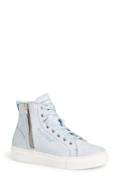 Women's Blackstone 'll78' Crackled High Top Platform Sneaker