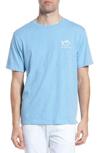 Men's Southern Tide Reflection Crewneck T-shirt - Green