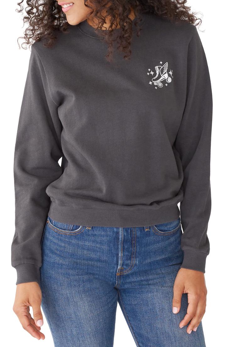 Women's Ban. Do Roller Disco Sweatshirt - Black