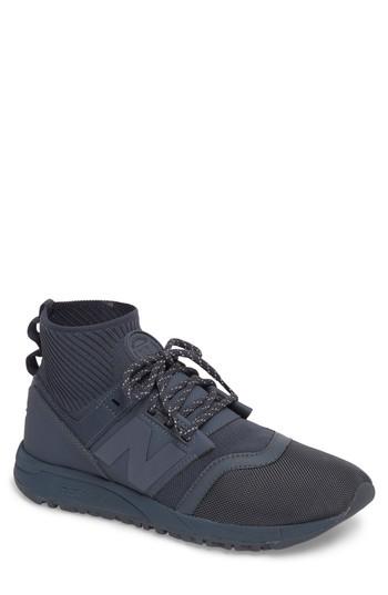 Men's New Balance 247 Mid Sneaker D - Blue