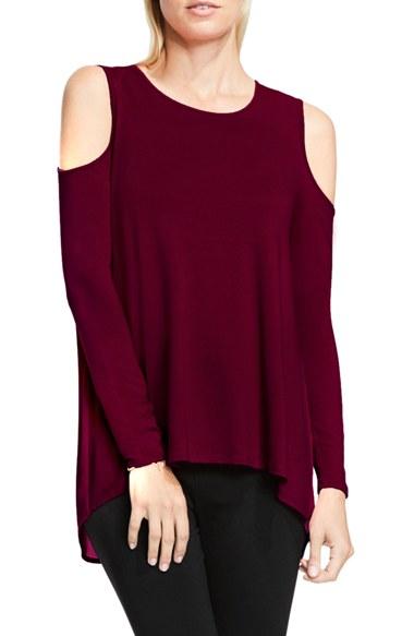 Women's Vince Camuto Cold Shoulder Top