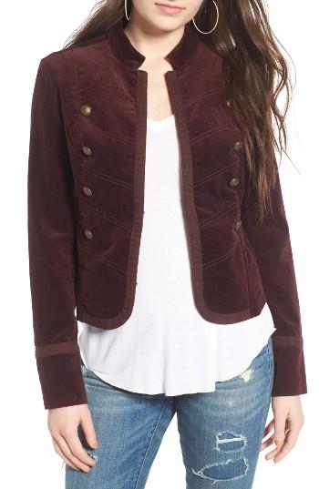 Women's Love, Fire Corduroy Band Jacket