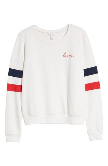 Women's 1901 Graphic Cotton Sweatshirt - Ivory