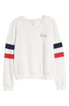 Women's 1901 Graphic Cotton Sweatshirt - Ivory