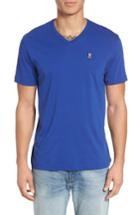 Men's Psycho Bunny V-neck T-shirt (s) - Blue
