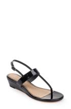Women's Splendid Swain T-strap Wedge Sandal M - Black