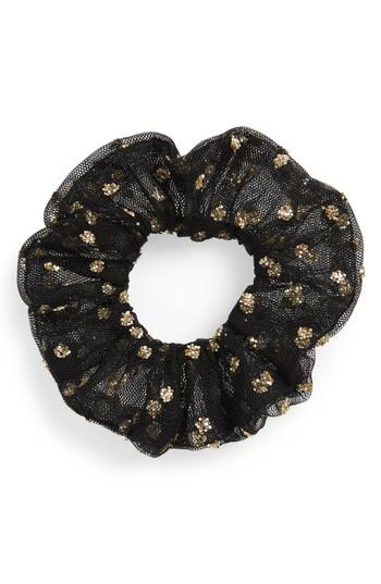 New Friends Colony After Party Scrunchie, Size - Black