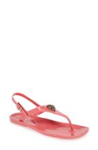 Women's Kurt Geiger London Maddison Embellished V-strap Sandal M - Pink