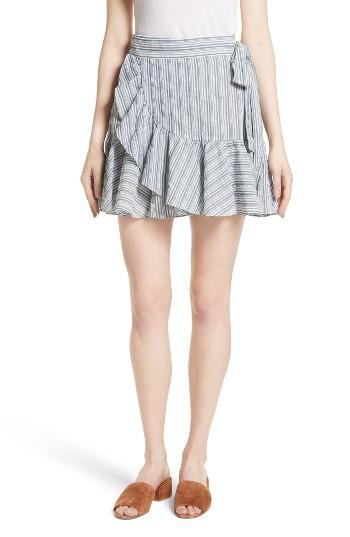 Women's Rebecca Taylor Stripe Wrap Skirt
