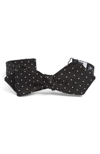 Men's Bonobos Dotted Satin Silk Tuxedo Bow Tie