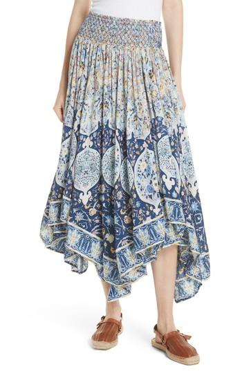 Women's Free People Roaming Wild Midi Skirt