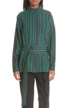 Women's Opening Ceremony Stripe Belted Top
