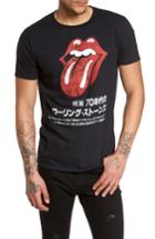 Men's The Rail Rolling Stones Japan T-shirt - Black