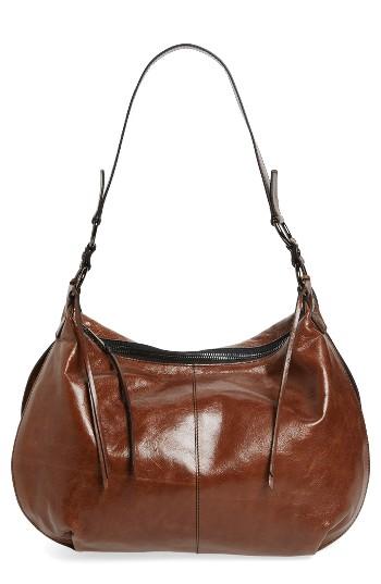 Hobo Lennox Leather Shoulder Bag - Brown