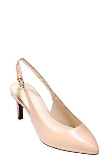 Women's Cole Haan Medora Slingback Pump M - Beige
