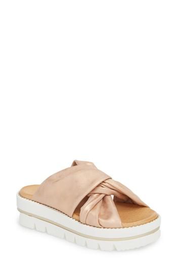 Women's Sheridan Mia Sandy Platform Slide Sandal Eu - Pink