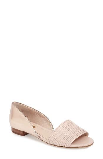 Women's Louise Et Cie Comino D'orsay Flat .5 M - Metallic
