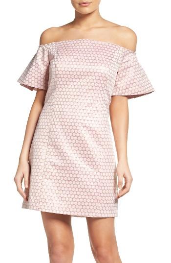 Women's Laundry By Shelli Segal Off The Shoulder Sheath Dress