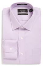 Men's Nordstrom Men's Shop Classic Fit Non-iron Solid Dress Shirt .5 - 35 - Purple