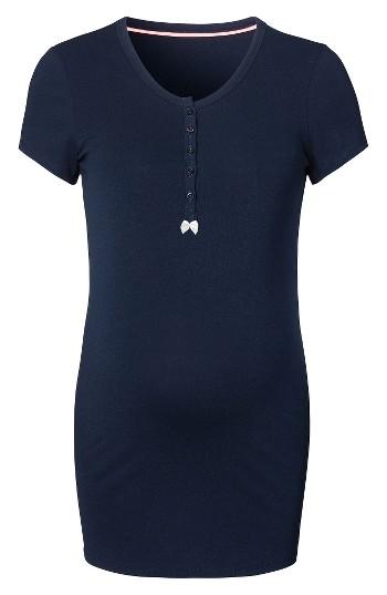 Women's Noppies Henley Maternity/nursing Tee