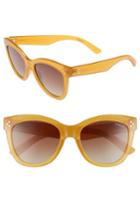 Women's Polaroid 54mm Polarized Sunglasses - Yellow