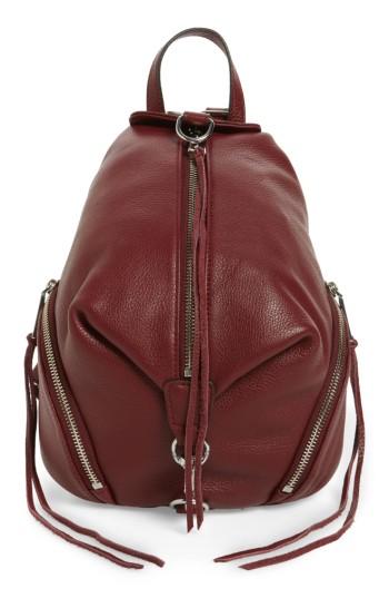 Rebecca Minkoff Medium Julian Backpack - Red