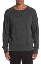 Men's Todd Snyder + Champion Heathered Crewneck Sweatshirt - Black