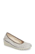 Women's The Flexx Mel A Drama Wedge Skimmer M - Metallic