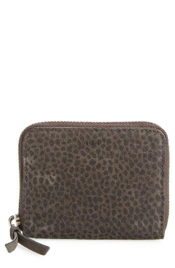 Women's Allsaints Echo Mini Zip Wallet - Grey