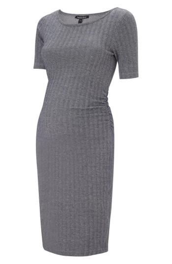 Women's Isabella Oliver Effra Ruched Maternity Dress - Blue