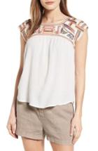 Women's Thml Embroidered Yoke Top