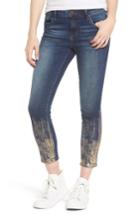 Women's Sts Blue Piper Foil Crop Skinny Jeans