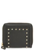 Women's Cole Haan Cassidy Small Rfid Leather Zip Wallet - Black
