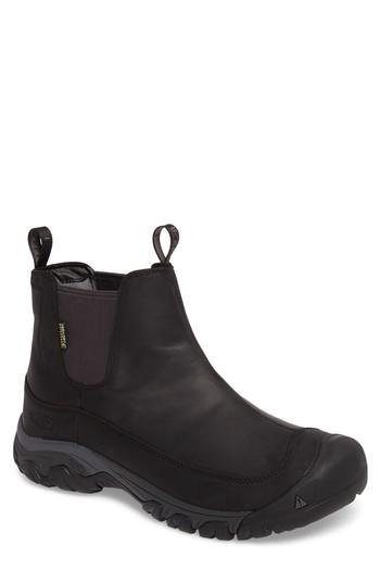 Men's Keen Anchorage Ii Waterproof Chelsea Boot M - Black