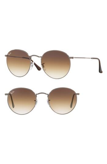 Men's Ray-ban Phantos 50mm Gradient Sunglasses - Gunmetal