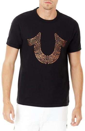 Men's True Religion Brand Jeans Circuit T-shirt - Black