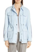 Women's Atm Anthony Thomas Melillo Stripe Field Jacket - Blue