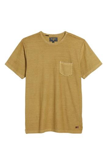Men's Billabong Stringer T-shirt, Size - Yellow