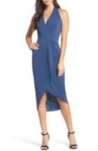Women's Cooper St Claudia Drape Midi Dress - Blue