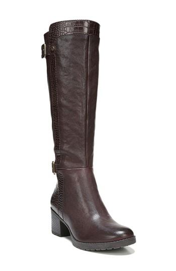 Women's Naturalizer Rozene Knee High Boot .5 Regular Calf M - Brown