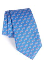 Men's Vineyard Vines Buffalo Bills Silk Tie, Size - Blue