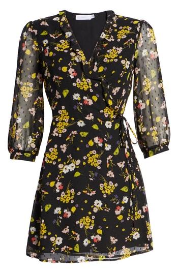 Women's Faux Wrap Dress