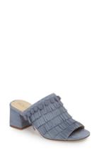 Women's Sole Society Harriet Fringe Mule M - Blue