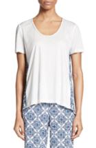 Women's St. John Collection Drapey Interlock Tee