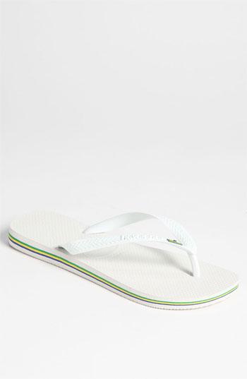Havaianas 'brazil' Flip Flop (men) White