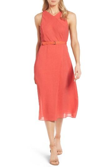 Women's Classiques Entier Belted Midi Dress