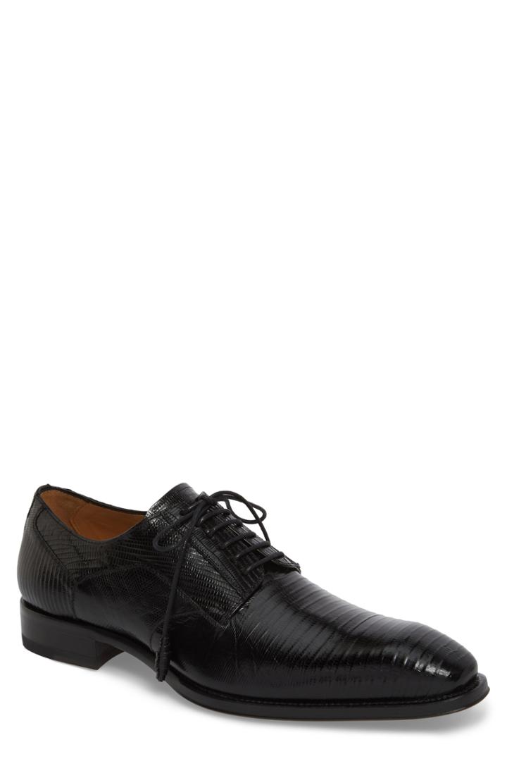 Men's Mezlan Pegaso Plain Toe Derby M - Black