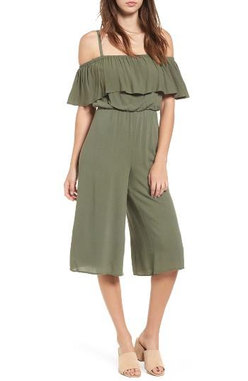 Women's Dee Elly Off The Shoulder Jumpsuit - Green